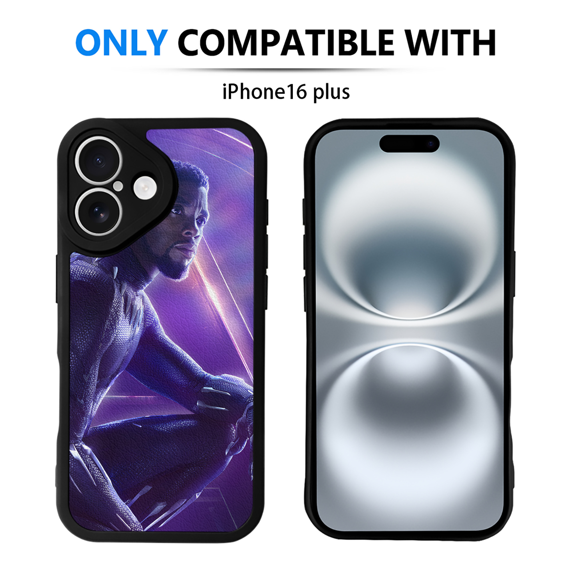 （画像用） アベンジャーズ The Avengers 【iPhone 16シリーズ対応】シリコンスマホケース（レザー調） 材質：シリコン